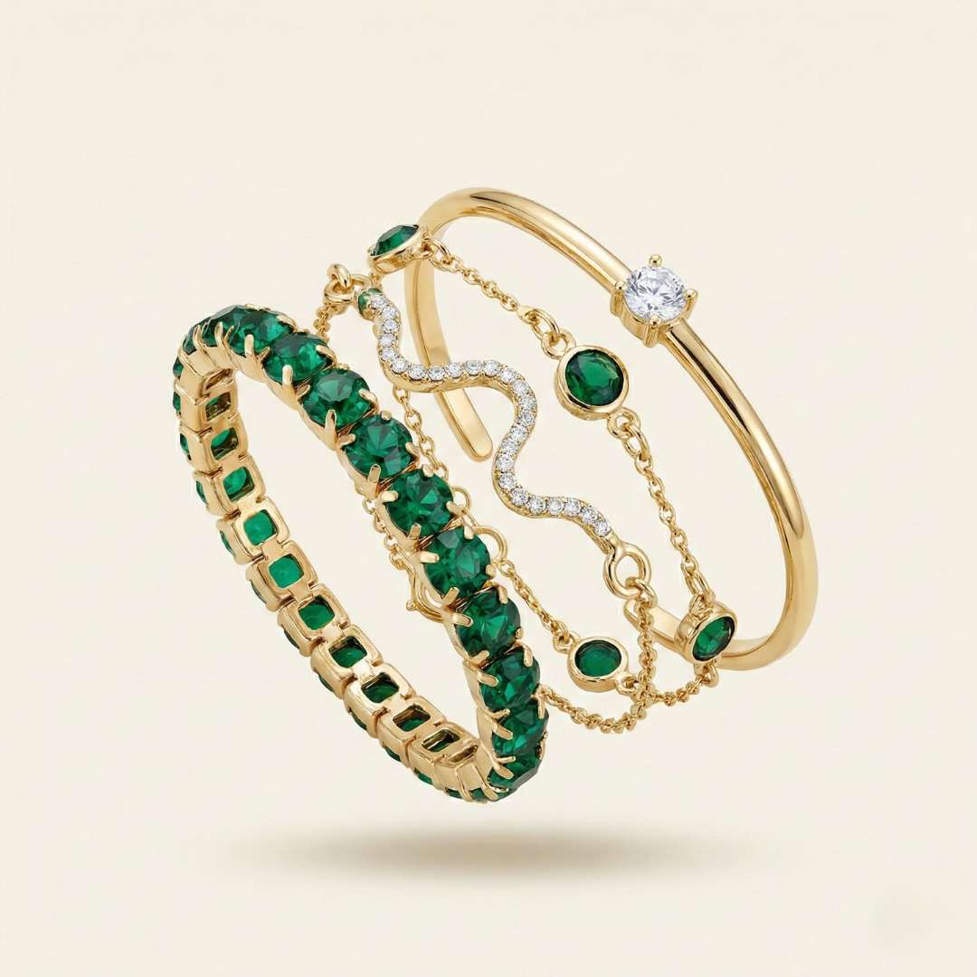 Sorina | Feldwyn Bracelet Set | Gold