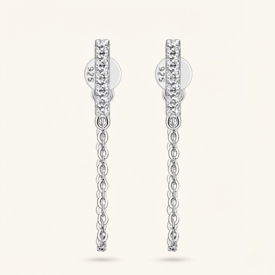 Sophia | Moissanite Brilliance Earrings | Gold