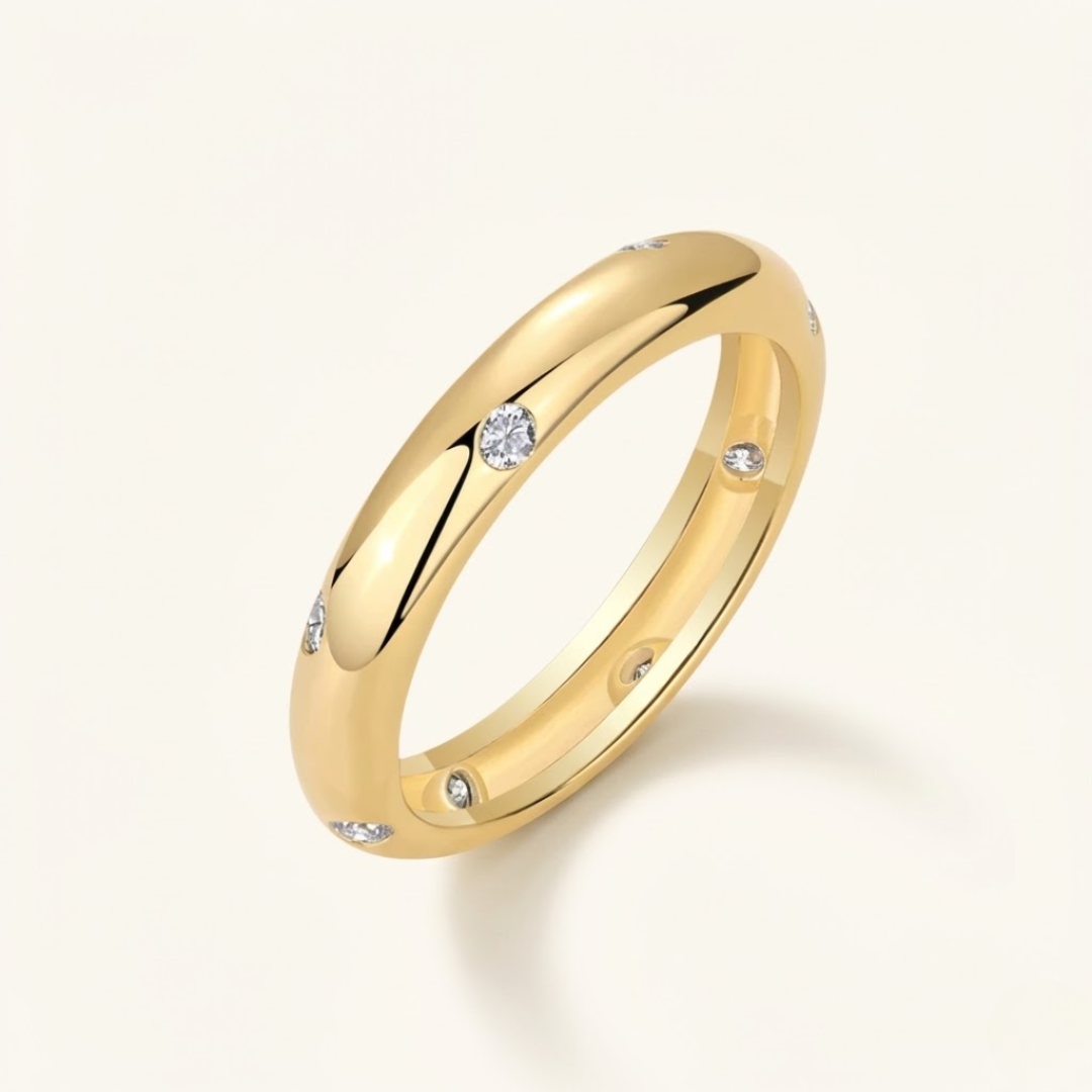 Sophia | Moissanite Brilliance Ring | Gold