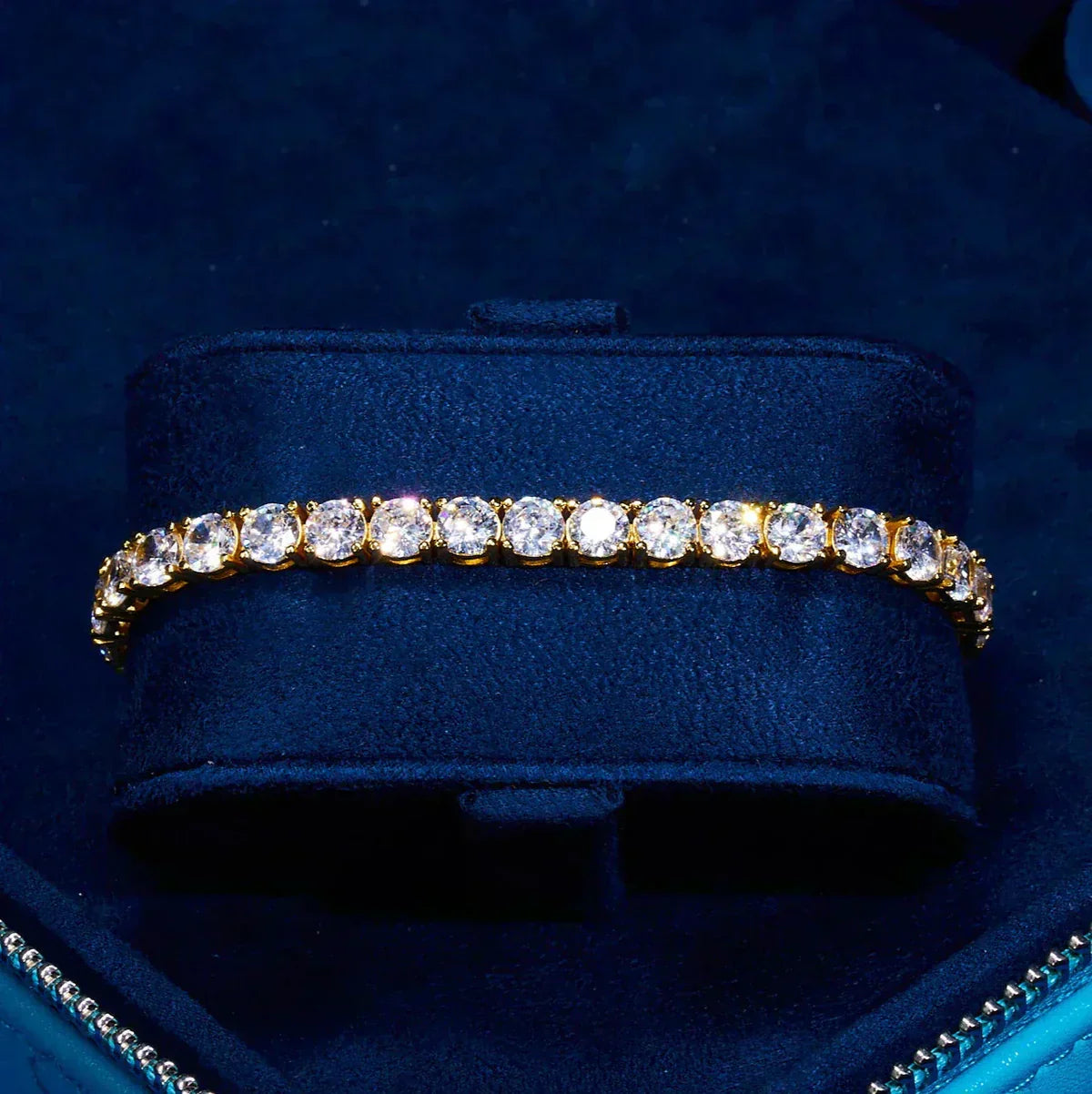 Emily | Moissanite Tennis Bracelet 5mm | Silver