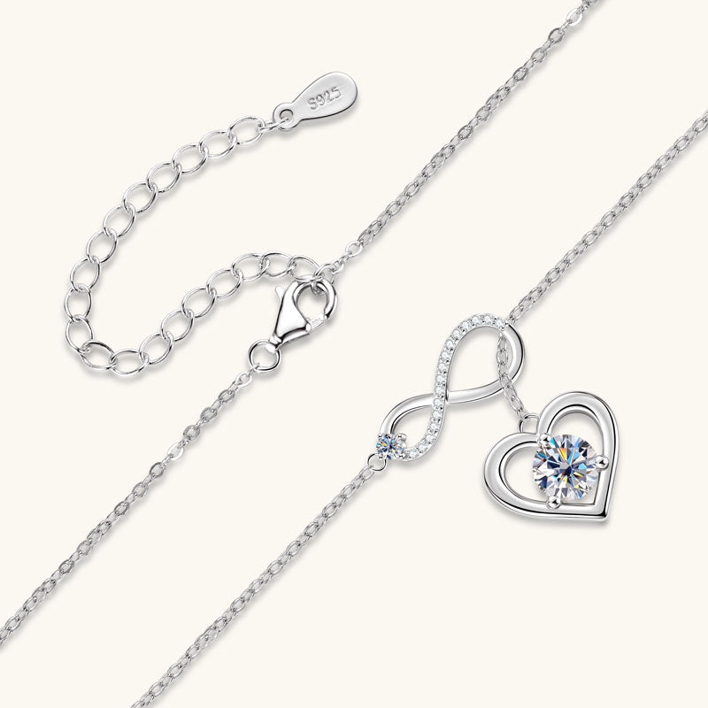 Sophia | Moissanite Brilliance Necklace | Gold