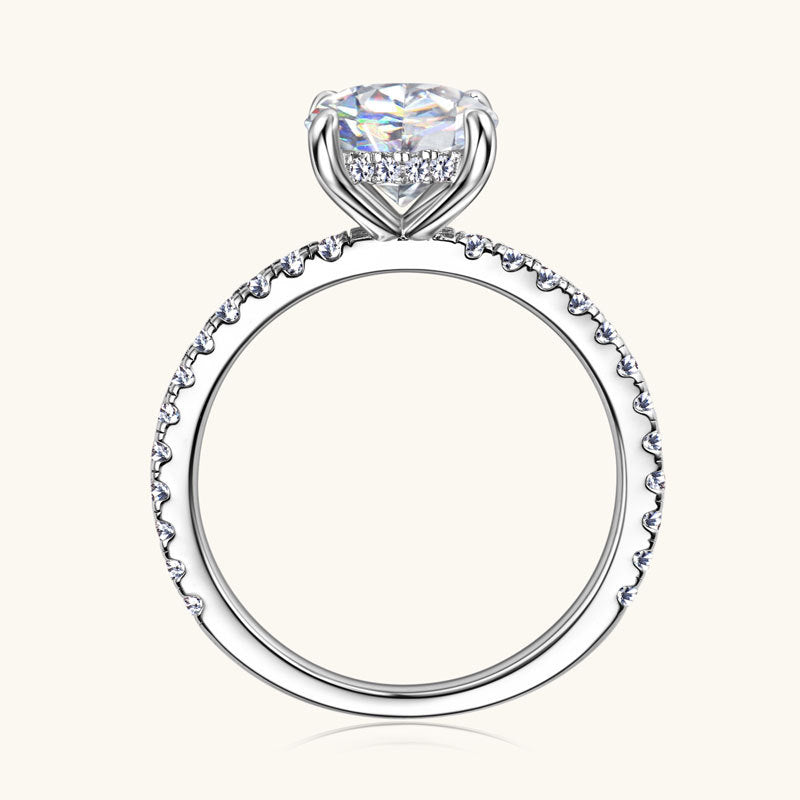 Lauren | Signature Moissanite Ring | Gold