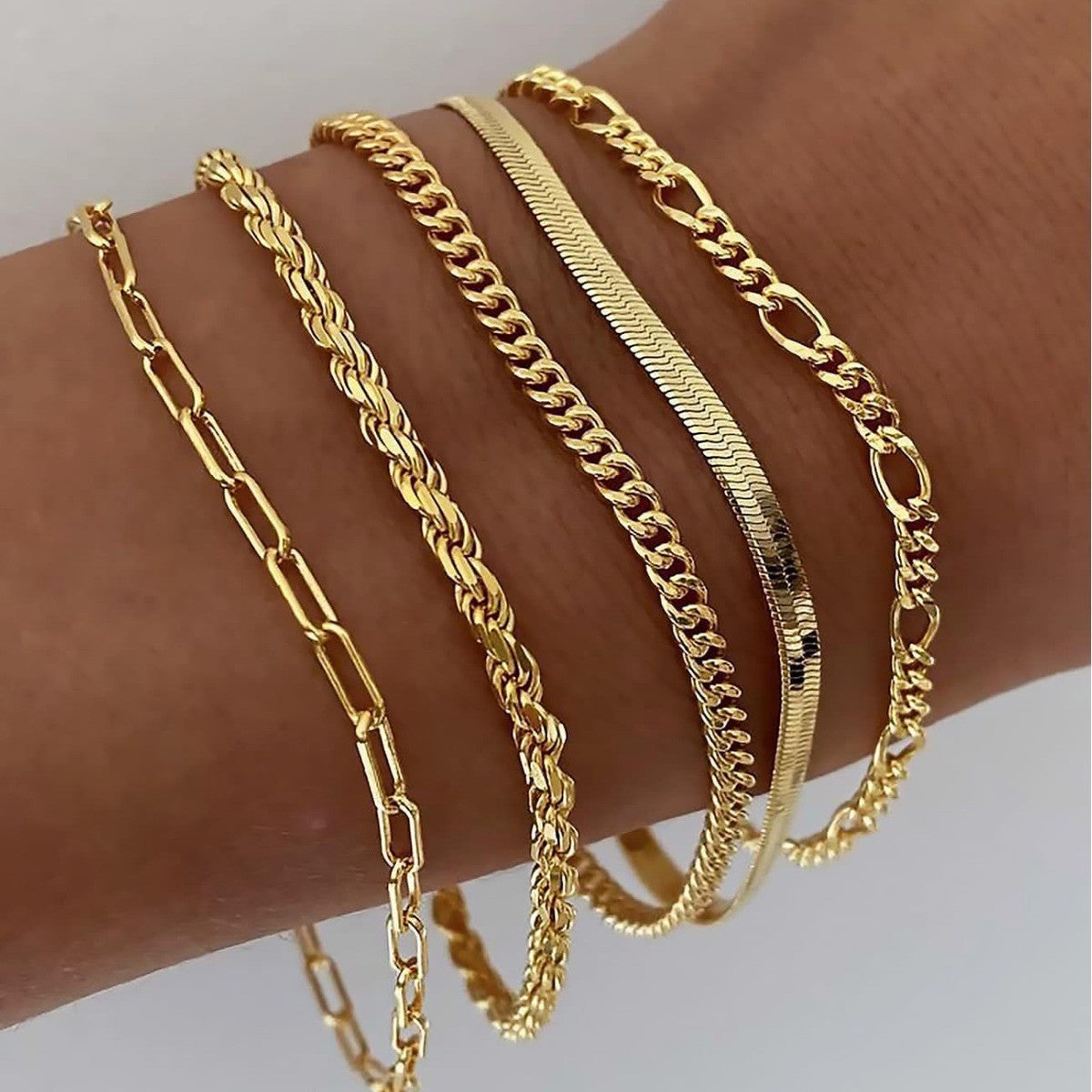 Claire | Renner Bracelet Set | Gold