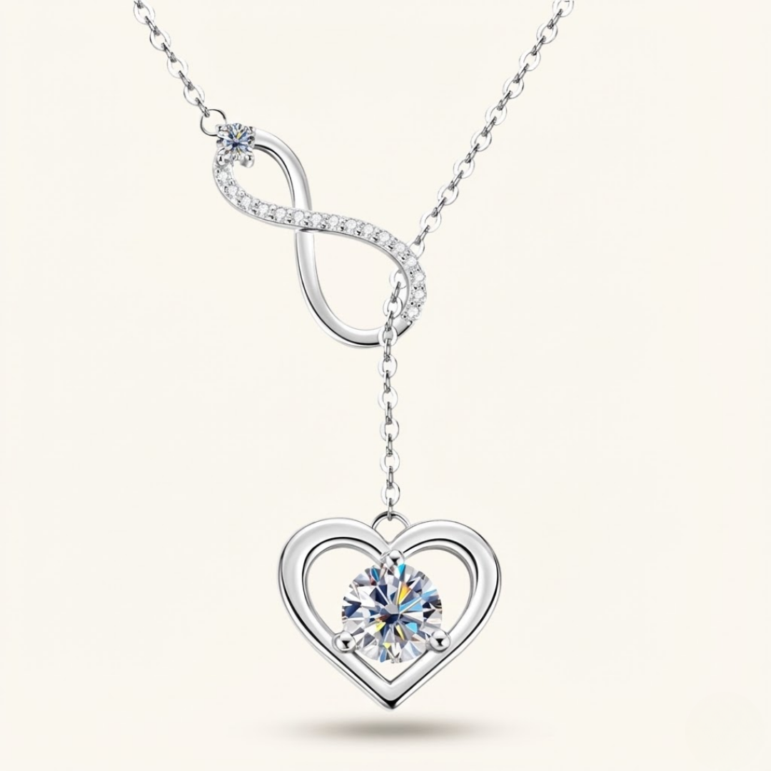 Sophia | Moissanite Brilliance Necklace | Gold