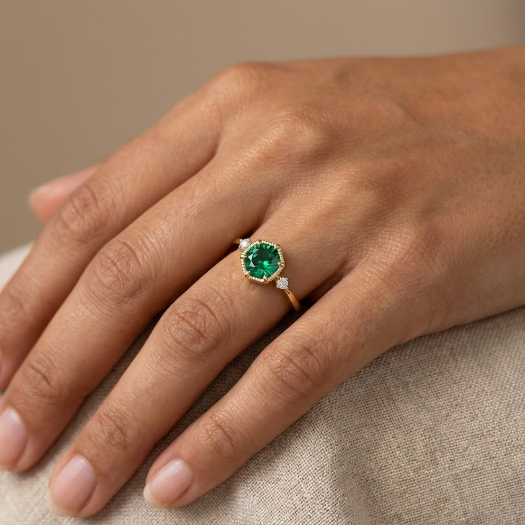 Sophia | Moissanite Brilliance Ring | Gold