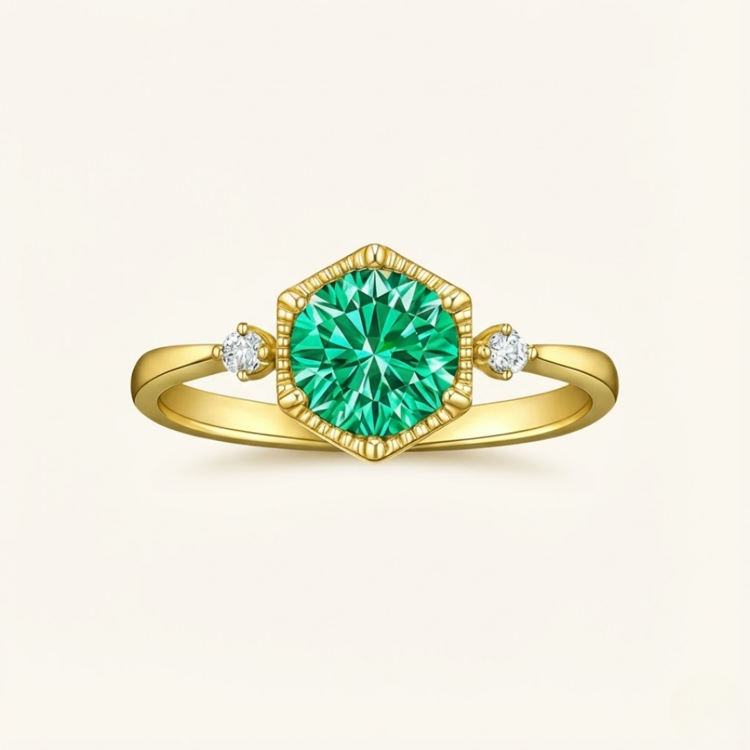 Sophia | Moissanite Brilliance Ring | Gold