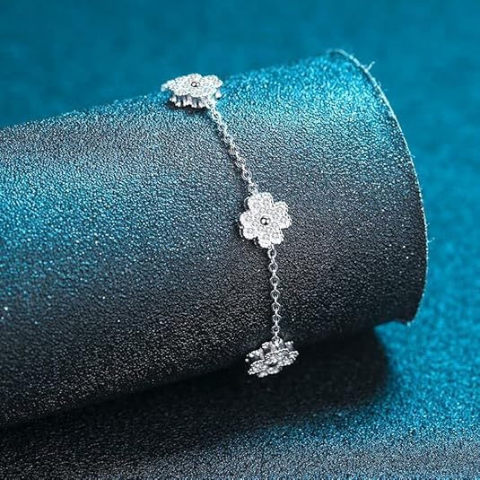 Emily | Moissanite Radiance Bracelet | Silver