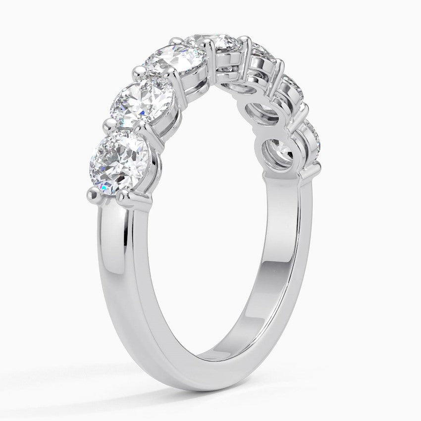 Emily | Moissanite Radiance Ring | Silver