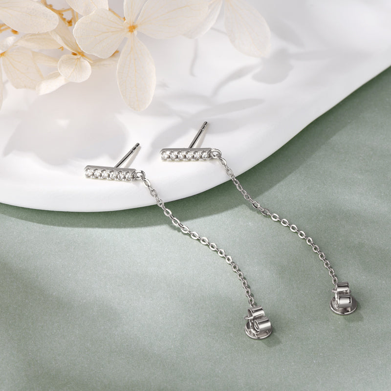 Sophia | Moissanite Brilliance Earrings | Gold