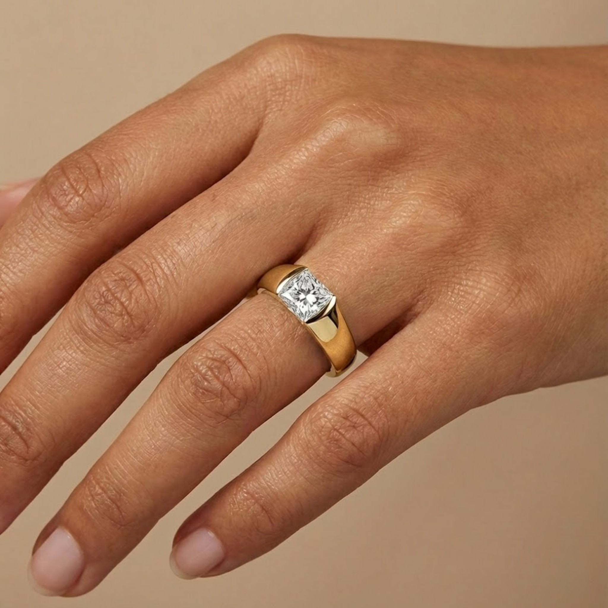 Sophia | Moissanite Brilliance Ring | Gold